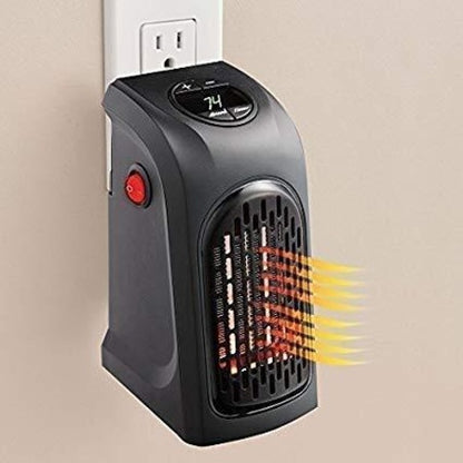 251 Electric Mini Handy Heater Plug-in Wall (400w) - Zidbik