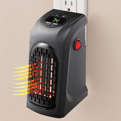 251 Electric Mini Handy Heater Plug-in Wall (400w) - Zidbik