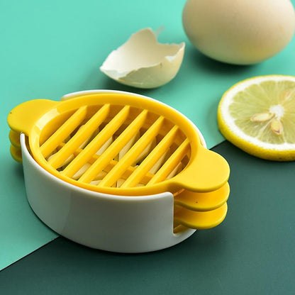 10022 Egg Slicer 3 In 1 Boiled Egg Slicer Egg Slicer Preserved Egg Slicer Home Restaurant Kitchen Tool (1 Pc) - Zidbik