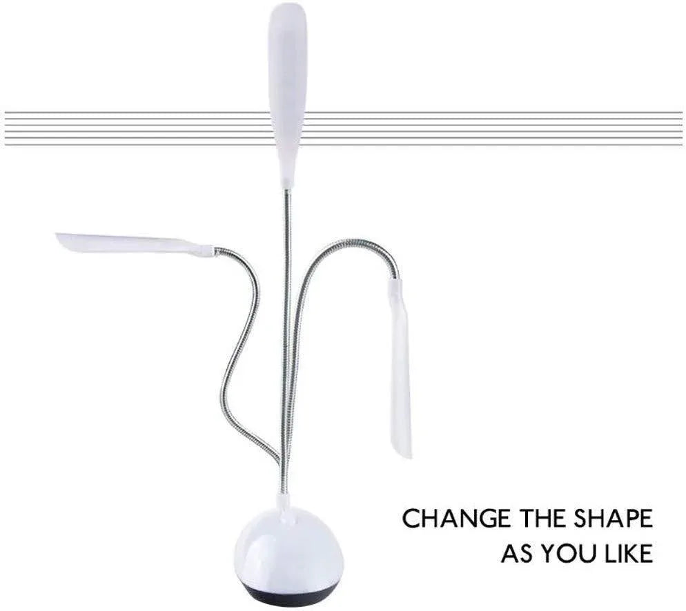 255 Portable Led Reading Light Adjustable Dimmable Touch Control Desk Lamp - Zidbik