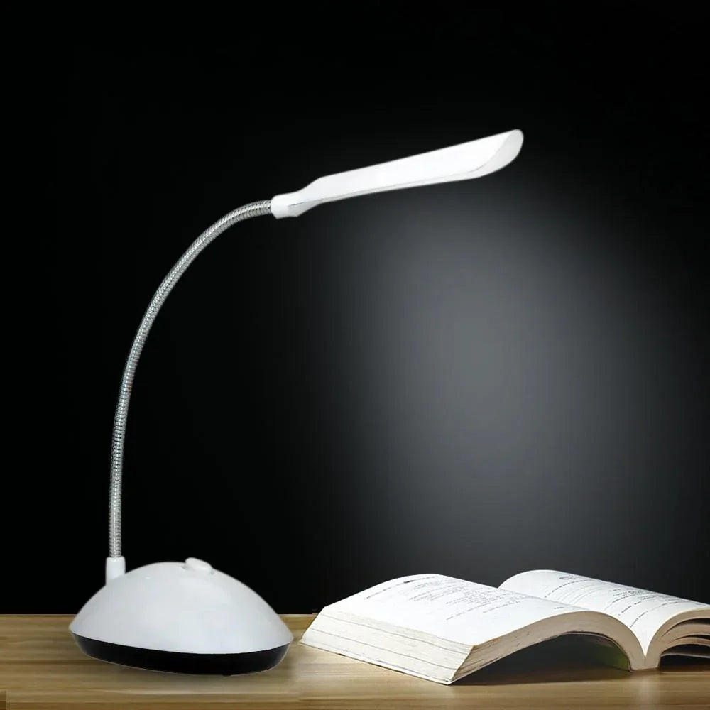 255 Portable Led Reading Light Adjustable Dimmable Touch Control Desk Lamp - Zidbik