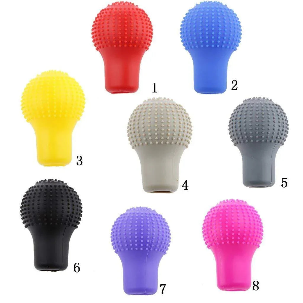 278 Anti-scratch Universal Fit Silicon Gear Shift Knob Protective Cover - Zidbik