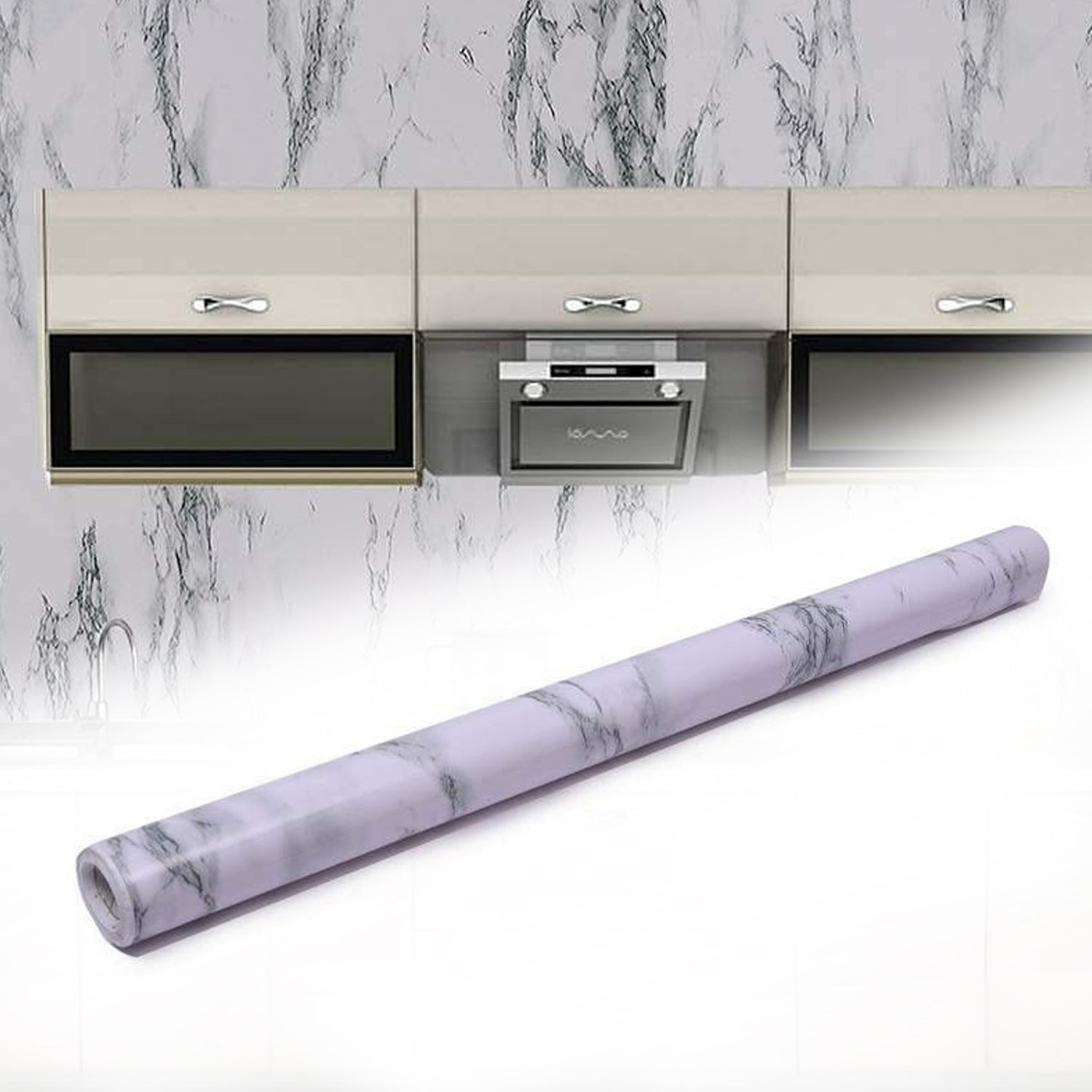 Adhesive Kitchen Wallpaper (2m X 60 Cm) - Zidbik