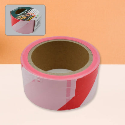 Safety Warning Tape Construction Barrier Tape Non-adhesive (100mx5cm) - Zidbik