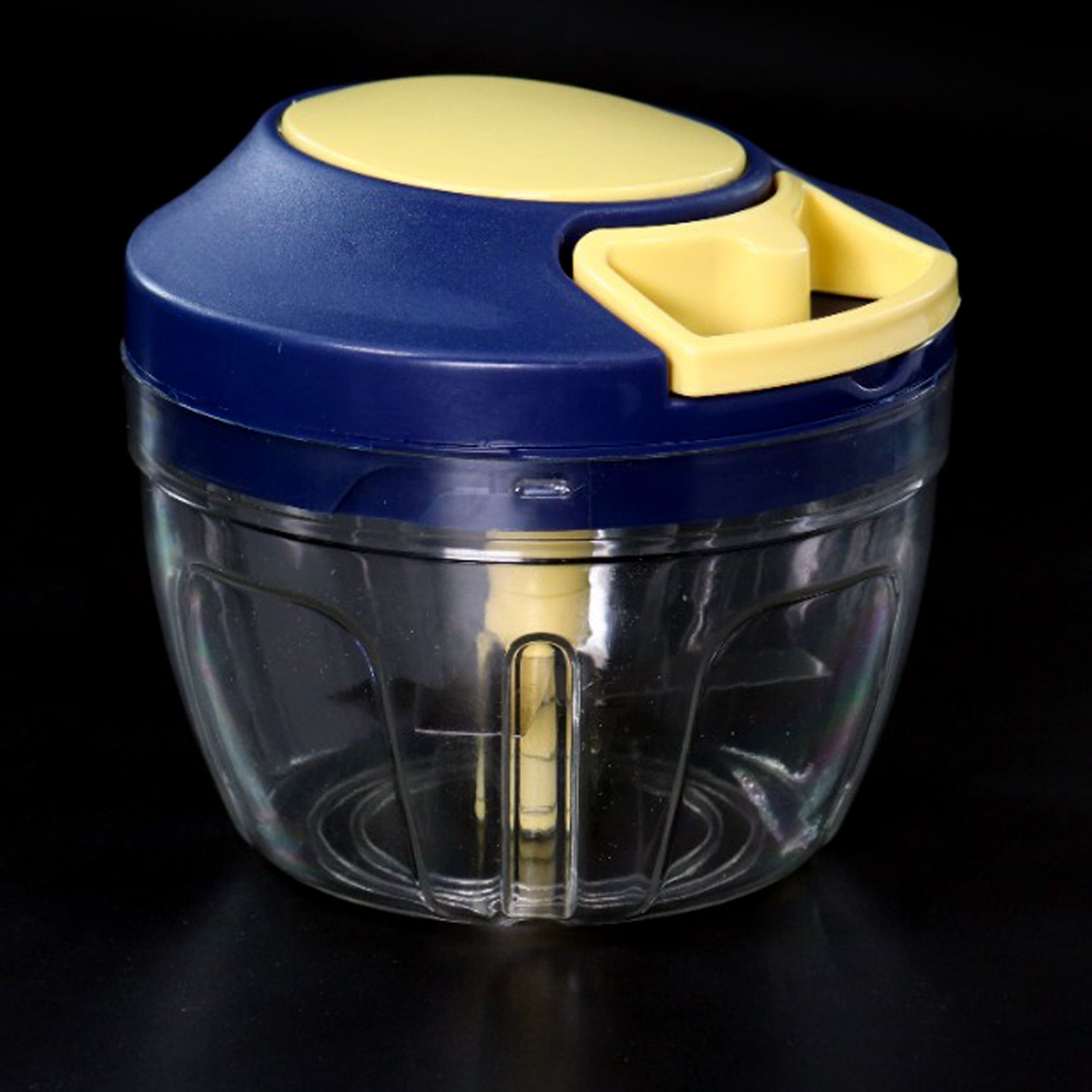 0089 Chopper With 4 Blades For Effortlessly Chopping Vegetables And Fruits For Your Kitchen (650ml) - Zidbik