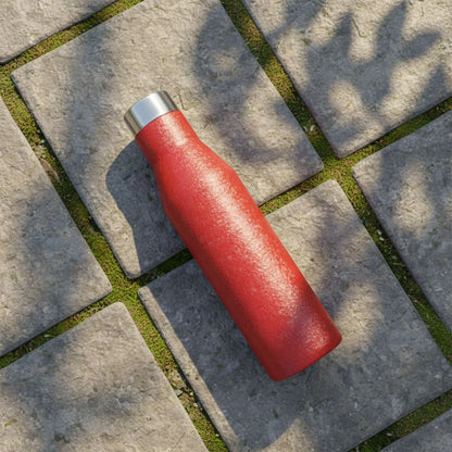 Stainless Steel Water Bottle Red Color (1000 Ml 1 Pc) - Zidbik