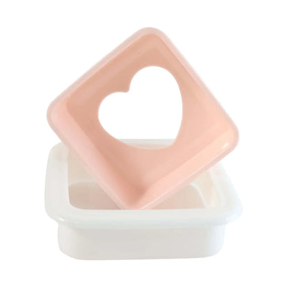 Heart Shape Sandwich Cutter Bread Press (1 Pc) - Zidbik