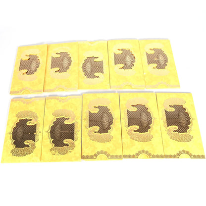 Wedding Gift Envelopes Pack Of 10 Pcs Money Cash Gift Cover Shagun Birthday Marriage Baby Shower Anniversary Money Envelope Lifafa Envelope Multicolor Premium Envelope (10 Pcs Set) - Zidbik
