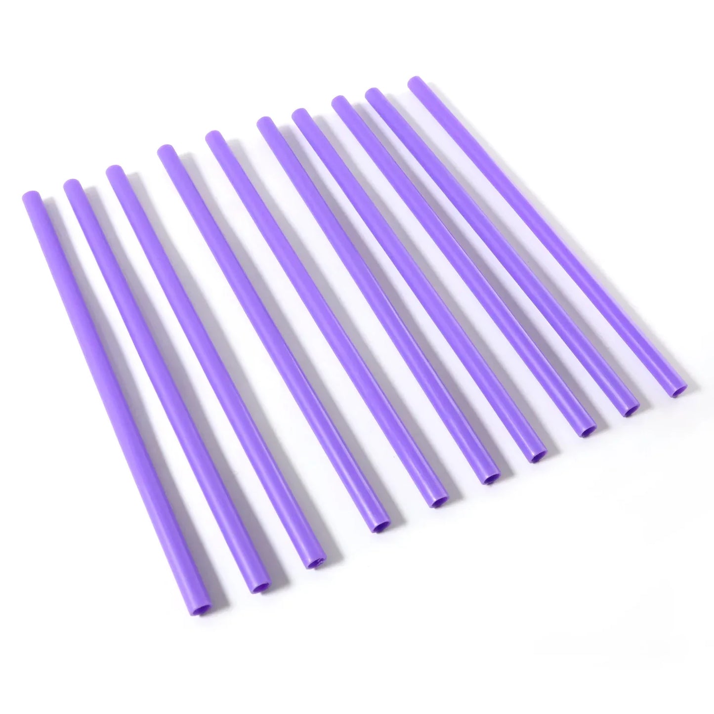 Reusable Plastic Drinking Straws Pack Of 10 - Zidbik