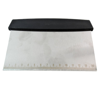Premium Stainless Steel Dough Scraper (1 Pc) - Zidbik