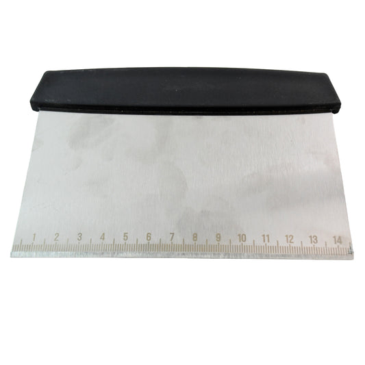 Premium Stainless Steel Dough Scraper (1 Pc) - Zidbik