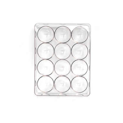 2794 12 Cavity Egg Storage Box For Holding And Placing Eggs Easily And Firmly. - Zidbik