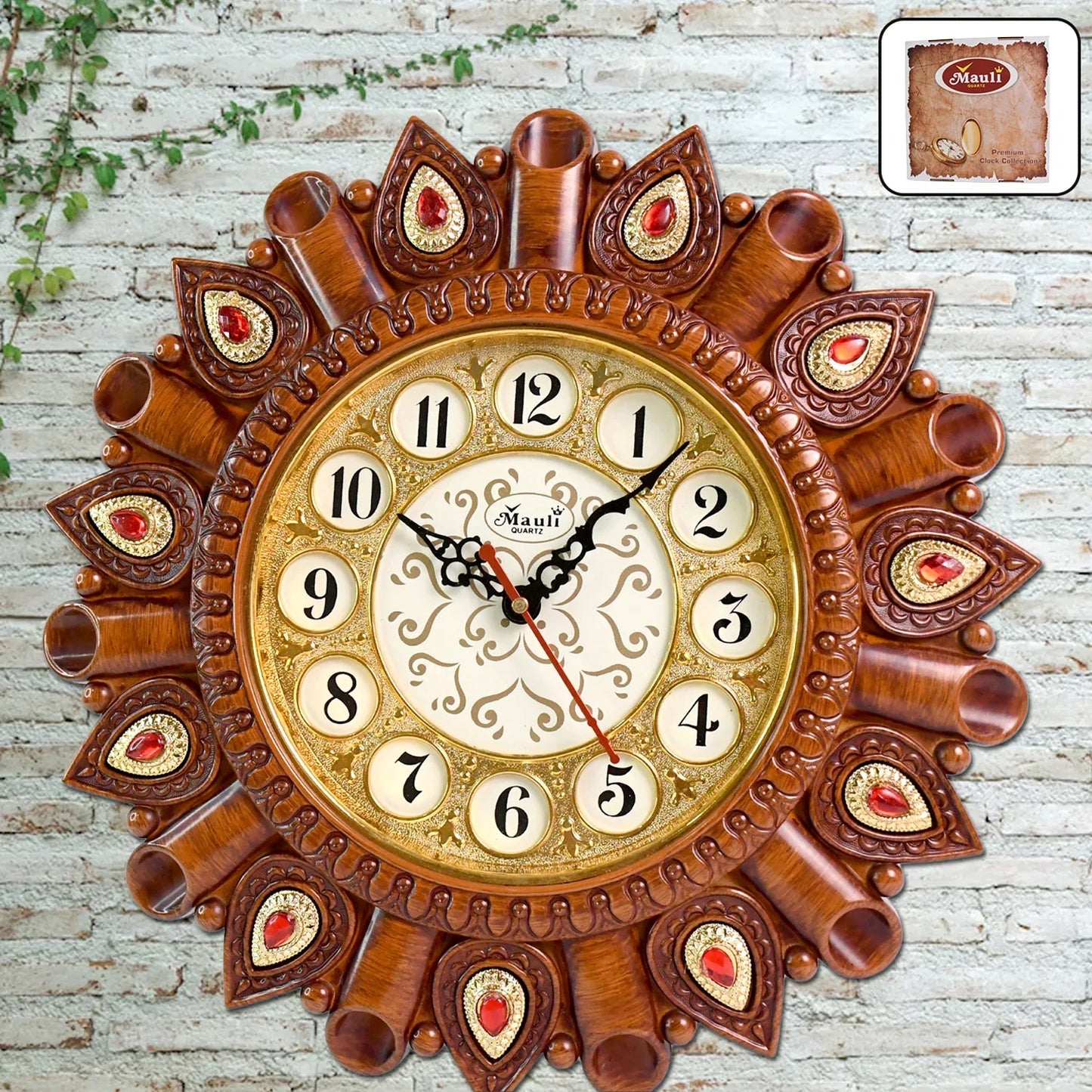 Analog Latest Stylish New Models Wall Clock - Zidbik