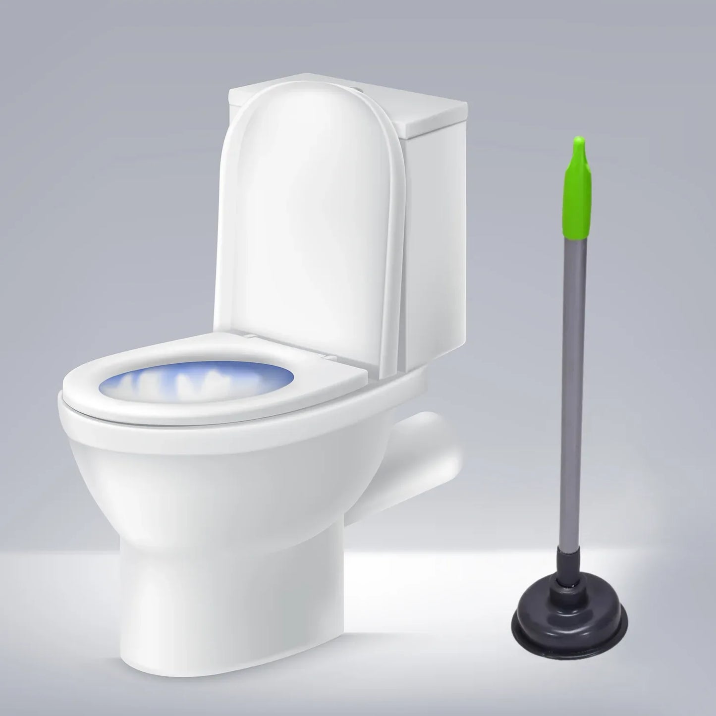 4031 Toilet Plunger - For Clogs In Toilet Bowls And Sinks In Homes Commercial And Industrial Buildings. - Zidbik