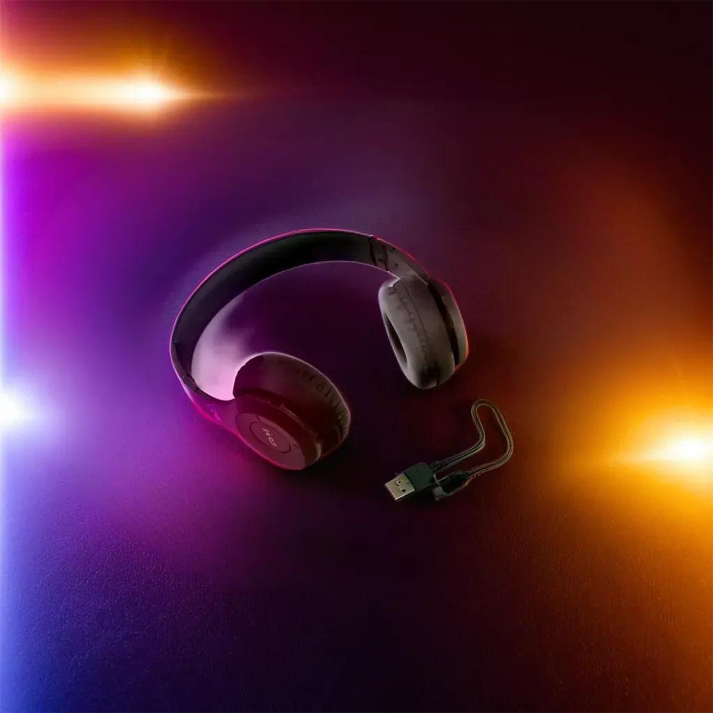 13052 Wireless Headphone Over The Head Bluetooth Headset Foldable Headband Hands-free With Calling Function (1 Pc) - Zidbik