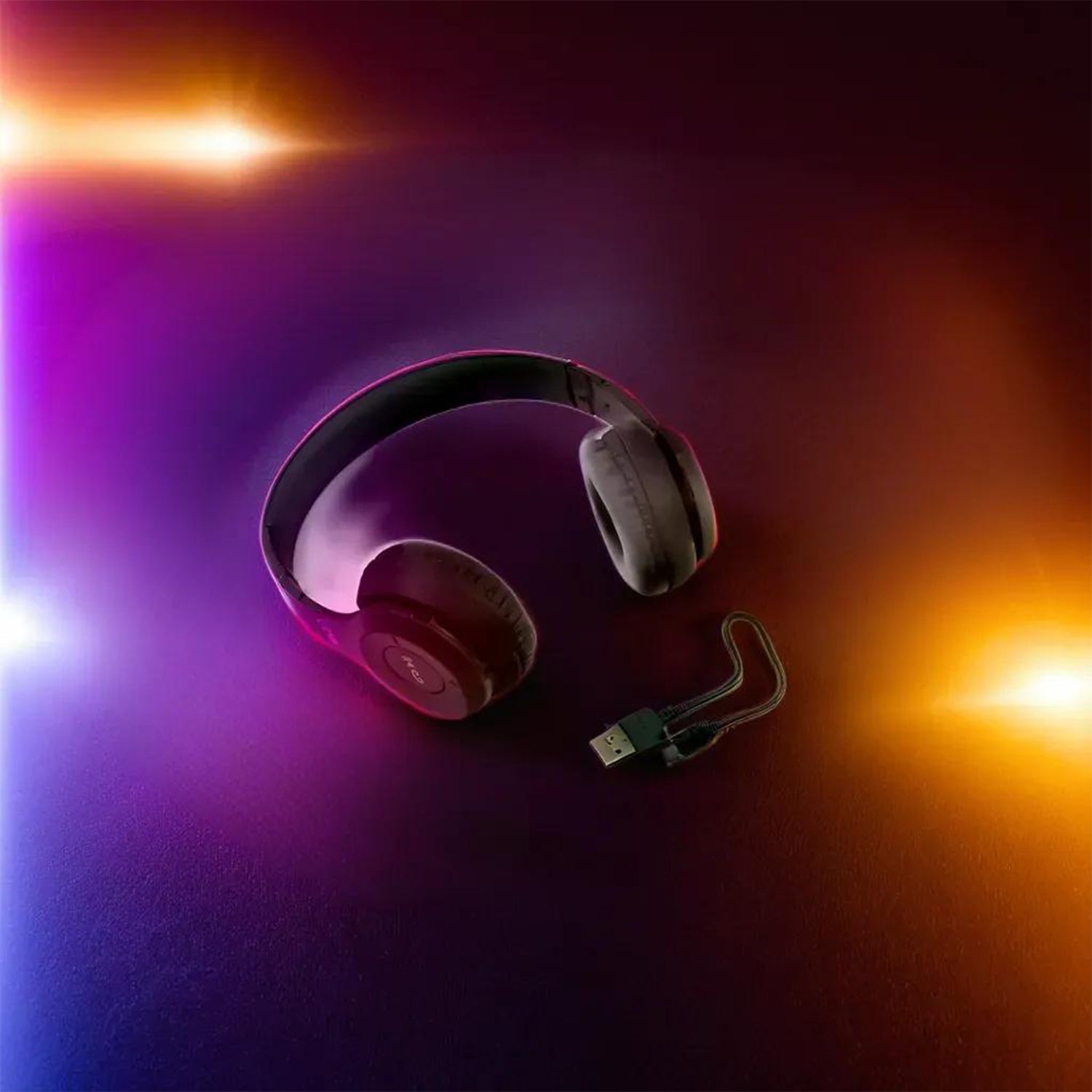 13052 Wireless Headphone Over The Head Bluetooth Headset Foldable Headband Hands-free With Calling Function (1 Pc) - Zidbik