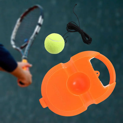 17599 Tennis Trainer Rebound Ball With String Convenient Tennis Training Gear Tennis Practice Device Base For Kids Adults - Zidbik