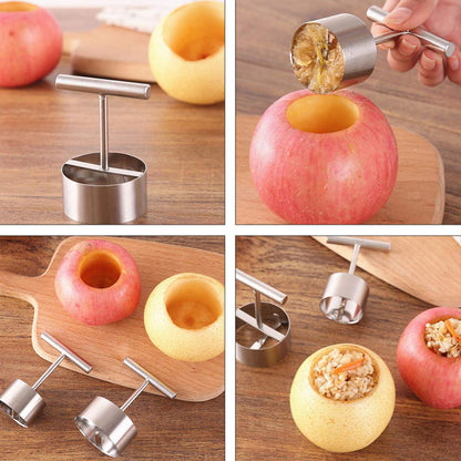 10016 Corer Pear Core Separator Vegetable Core Remover Seeder Cutter Pitter Fruit Hole Remover Coring Tool (1 Pc) - Zidbik