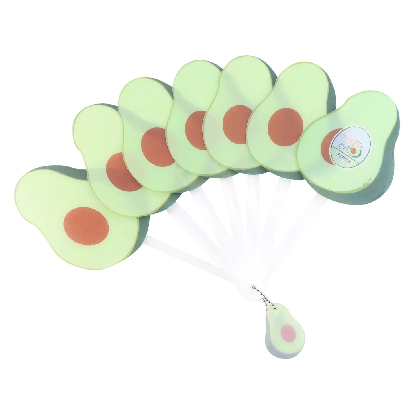 Foldable Pocket Fan With Keychain (1 Pc) - Zidbik