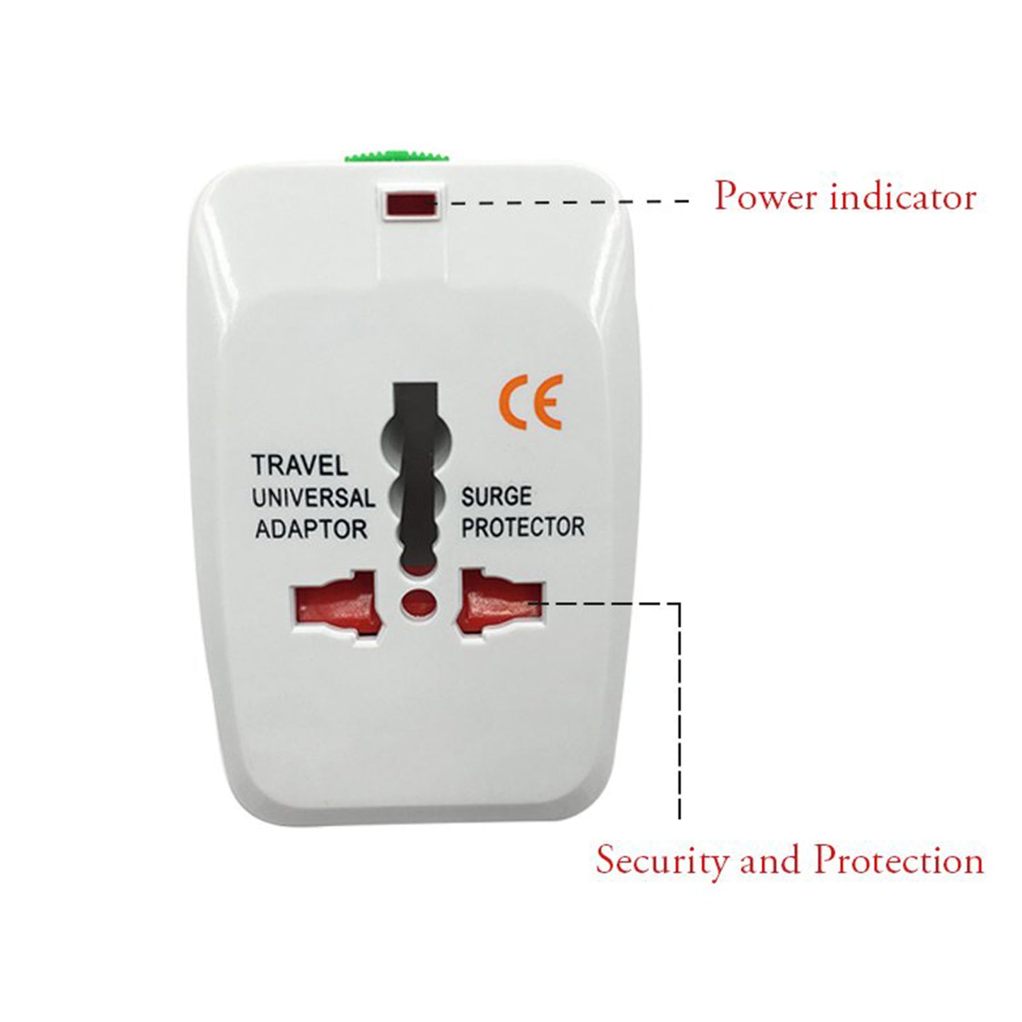 12671 All-in-one Universal Worldwide Travelling Ac Adaptor Plug (Au  Uk  Us  Eu) International Power Charger Electric Usb Power Plug Socket Adapter Converter (1 Pc) - Zidbik