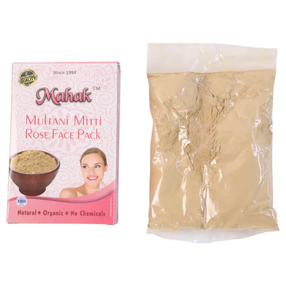 Herbal Multani Mitti Rose Based Face Pack 80 Gm - Zidbik