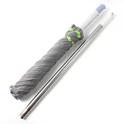 Squeeze Twist Mop Self Wringing Mop Stainless Steel Handle (1 Pc) - Zidbik