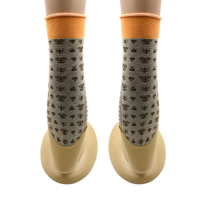 7356 Socks Breathable Thickened Classic Simple Soft Skin Friendly - Zidbik