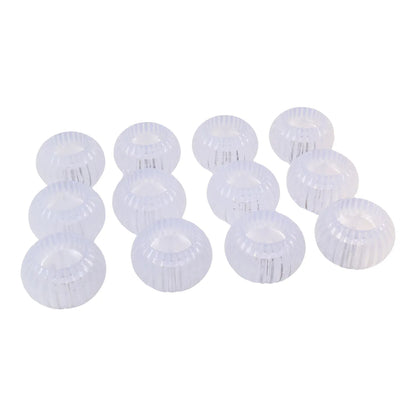 Set Of 12 Led Crystal-effect Flameless Smokeless Decorative Candles - Zidbik