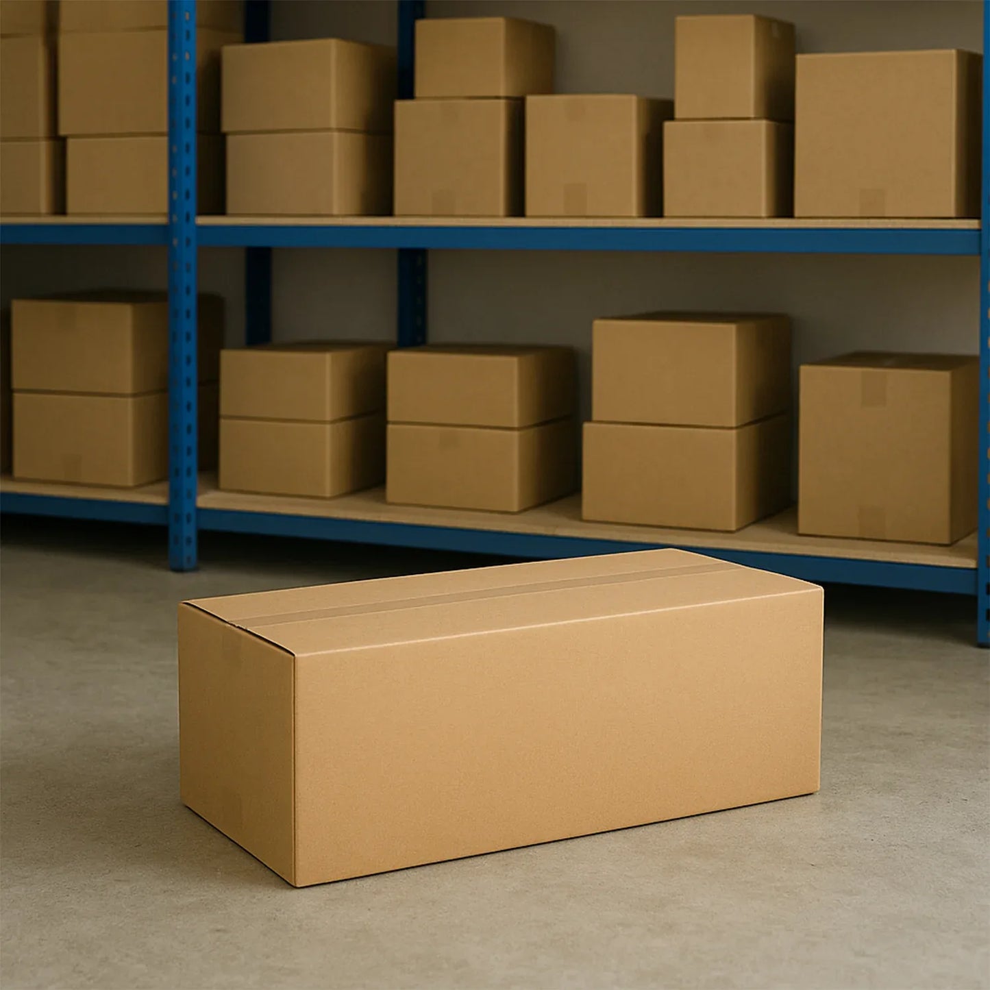 Heavy-duty Brown Box For Product Packing (17x51x26 Cm 1 Pc) - Zidbik