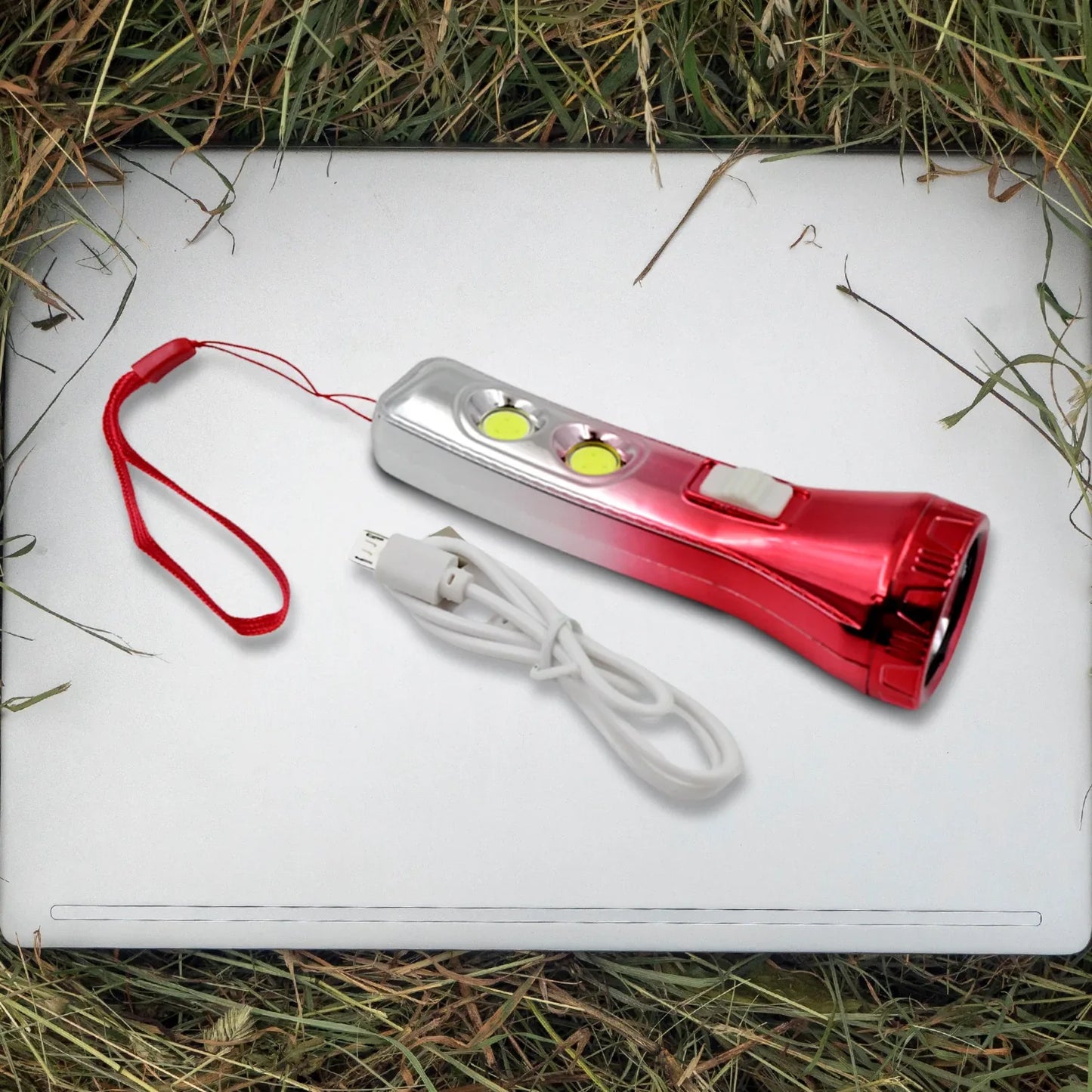 Multi Functional 3 Led Torchlight Flashlight (1 Pc) - Zidbik