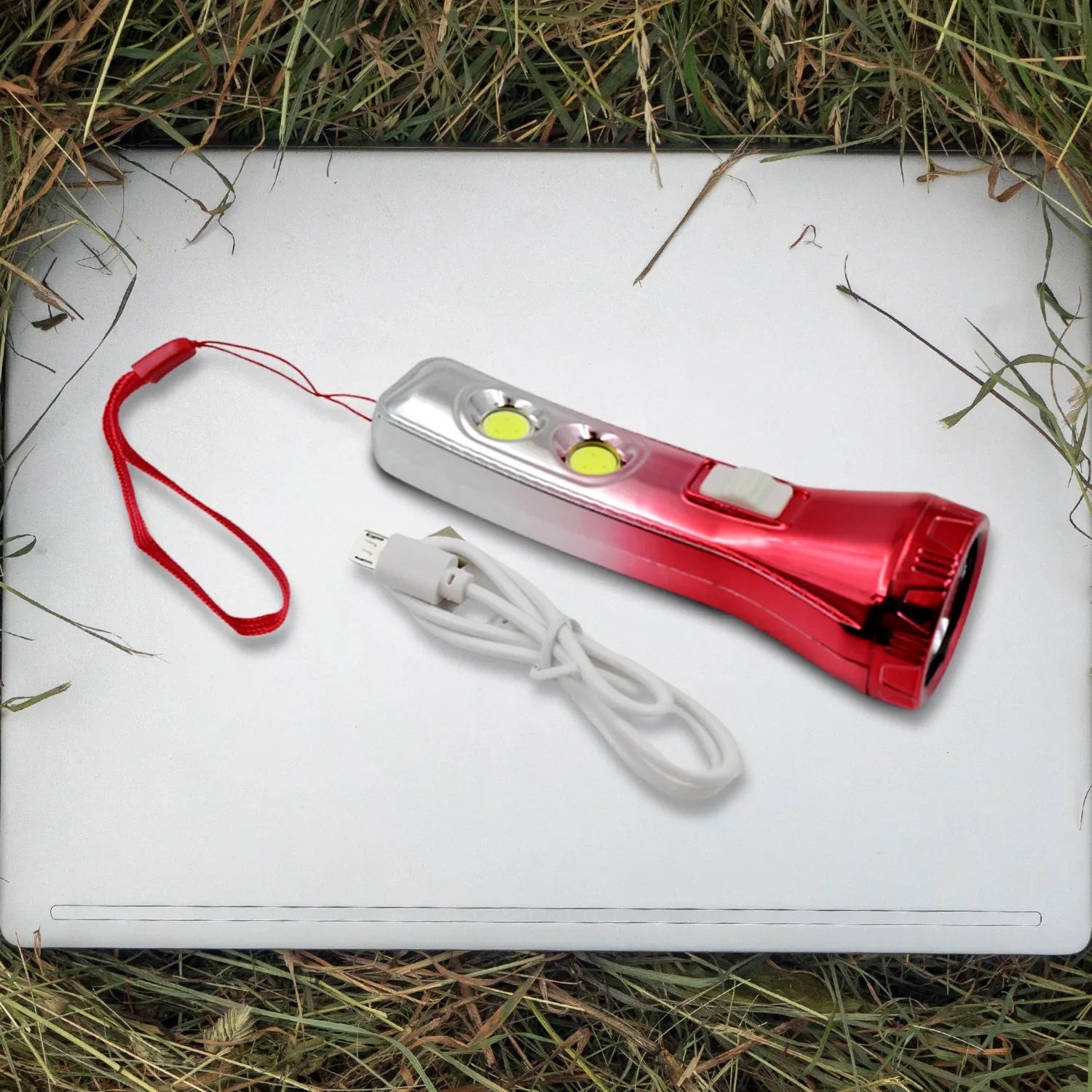Multi Functional 3 Led Torchlight Flashlight (1 Pc) - Zidbik