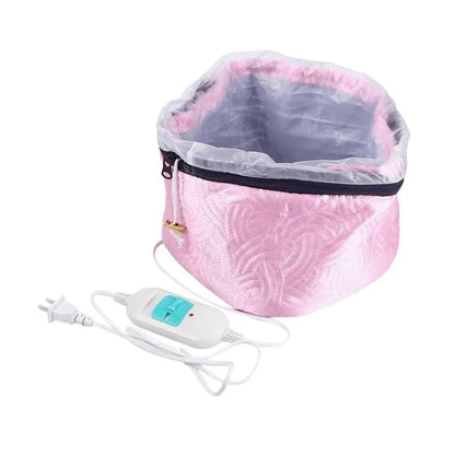 352 Thermal Head Spa Cap Treatment With Beauty Steamer Nourishing Heating Cap - Zidbik