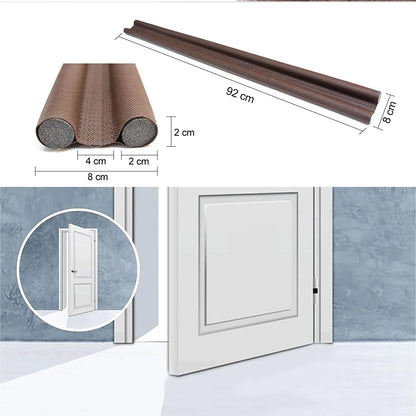 1752 Twin Door Draft Stopperguard Protector For Doors And Windows - Zidbik