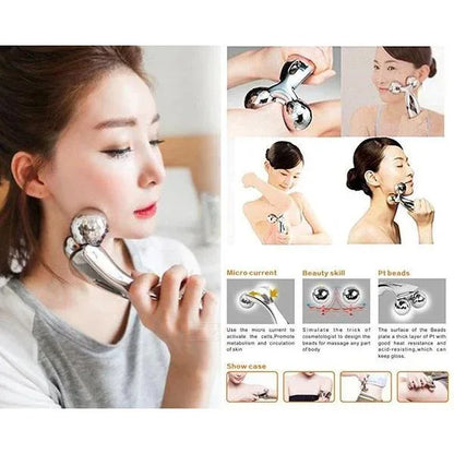 370 -3d Roller Face Massager - Zidbik