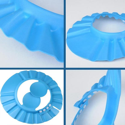 378 Adjustable Safe Soft Baby Shower Cap - Zidbik