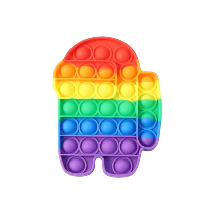 Premium Astronaut Silicone Pop It Fidget Toy (1 Pc) - Zidbik