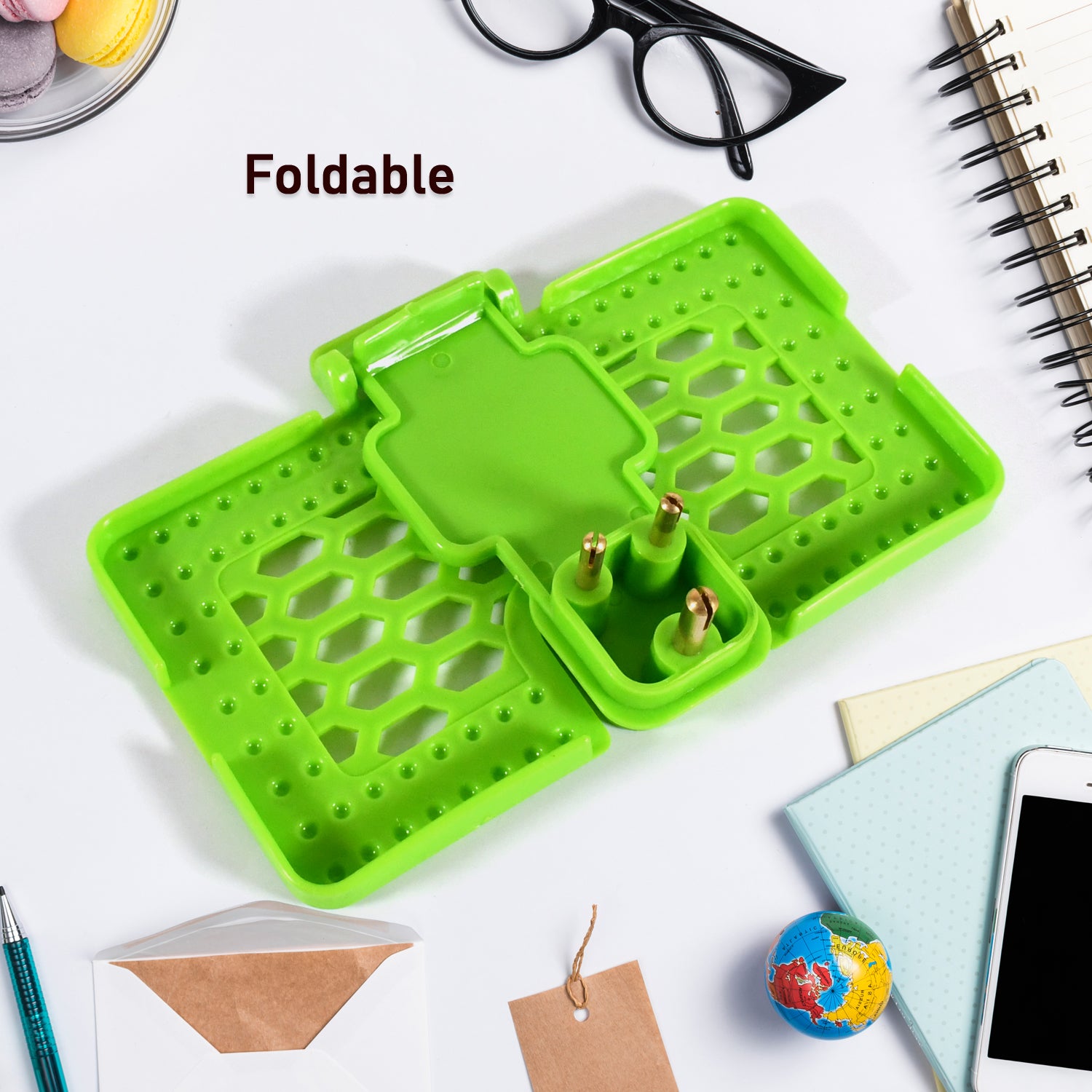 12872 Multi-purpose Wall Holder Stand For Charging Mobile Just Fit In Socket And Hang (Mix Color  1 Pc) - Zidbik