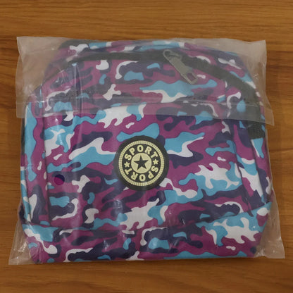 Stylish Camouflage Print Waist Bag (1 Pc) - Zidbik