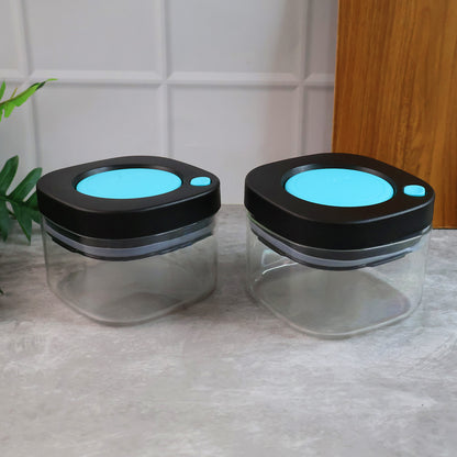 Supermom Airtight Kitchen Storage Containers  (2 Pc Set  500 Ml) - Zidbik