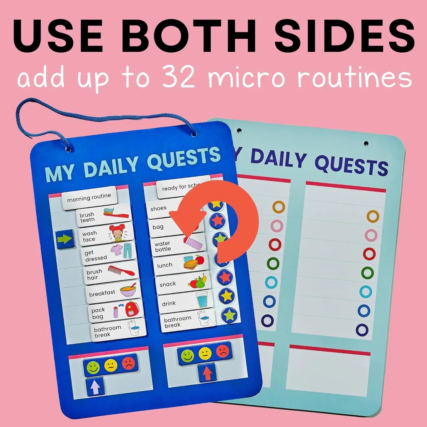 Magnetic Board Sticker Book Activity Cards (1 Set) - Zidbik