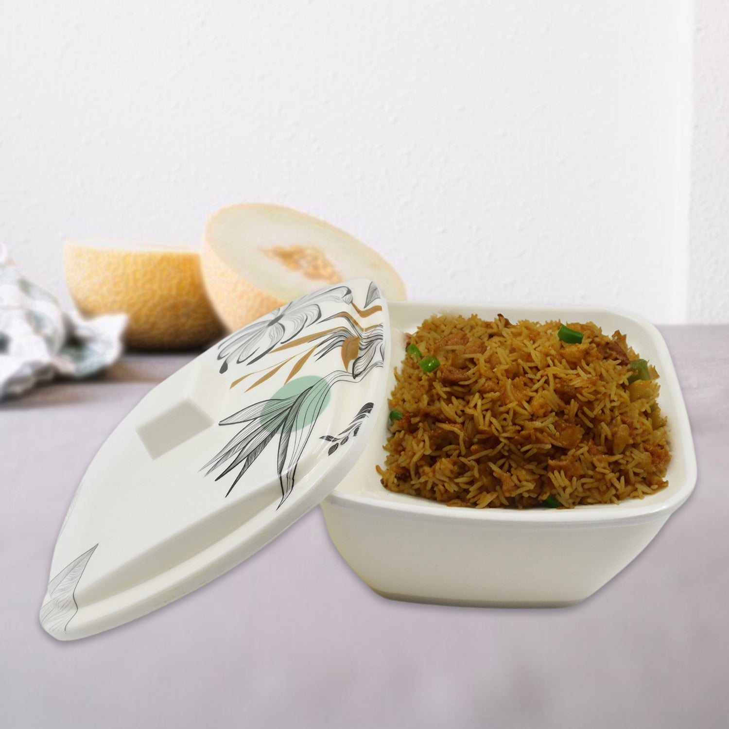 Divine Lunch Tableware Dinner Set (11 Pcs Set) - Zidbik