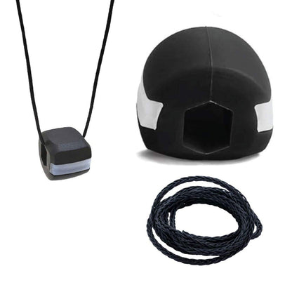 6101v Cn Blk Jaw Exerciser Used To Gain Sharp And Chiselled Jawline Easily And Fast. - Zidbik