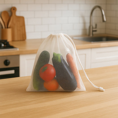 Reusable Mesh Produce Bags (2 Pc) - Zidbik