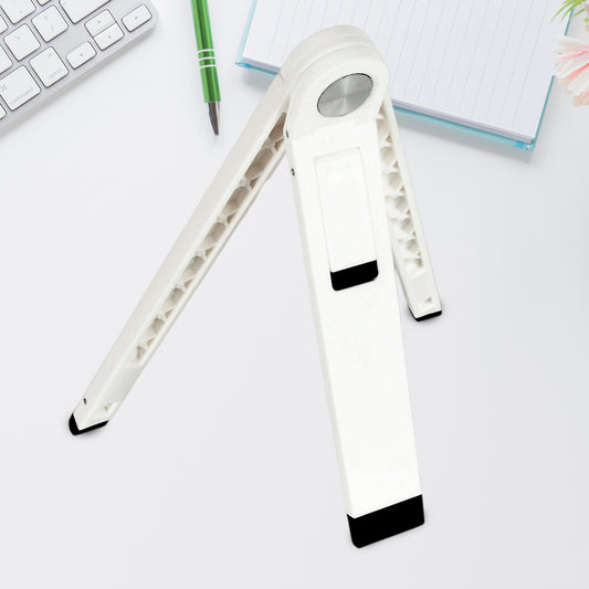 Slim Tablet Mobile Stand Adjustable Foldable Tablet Stand Scaffold (1 Pc) - Zidbik