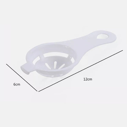 2885 Egg Yolk Separator Egg White Yolk Filter Separator Egg Strainer Spoon Filter Egg Divider - Zidbik