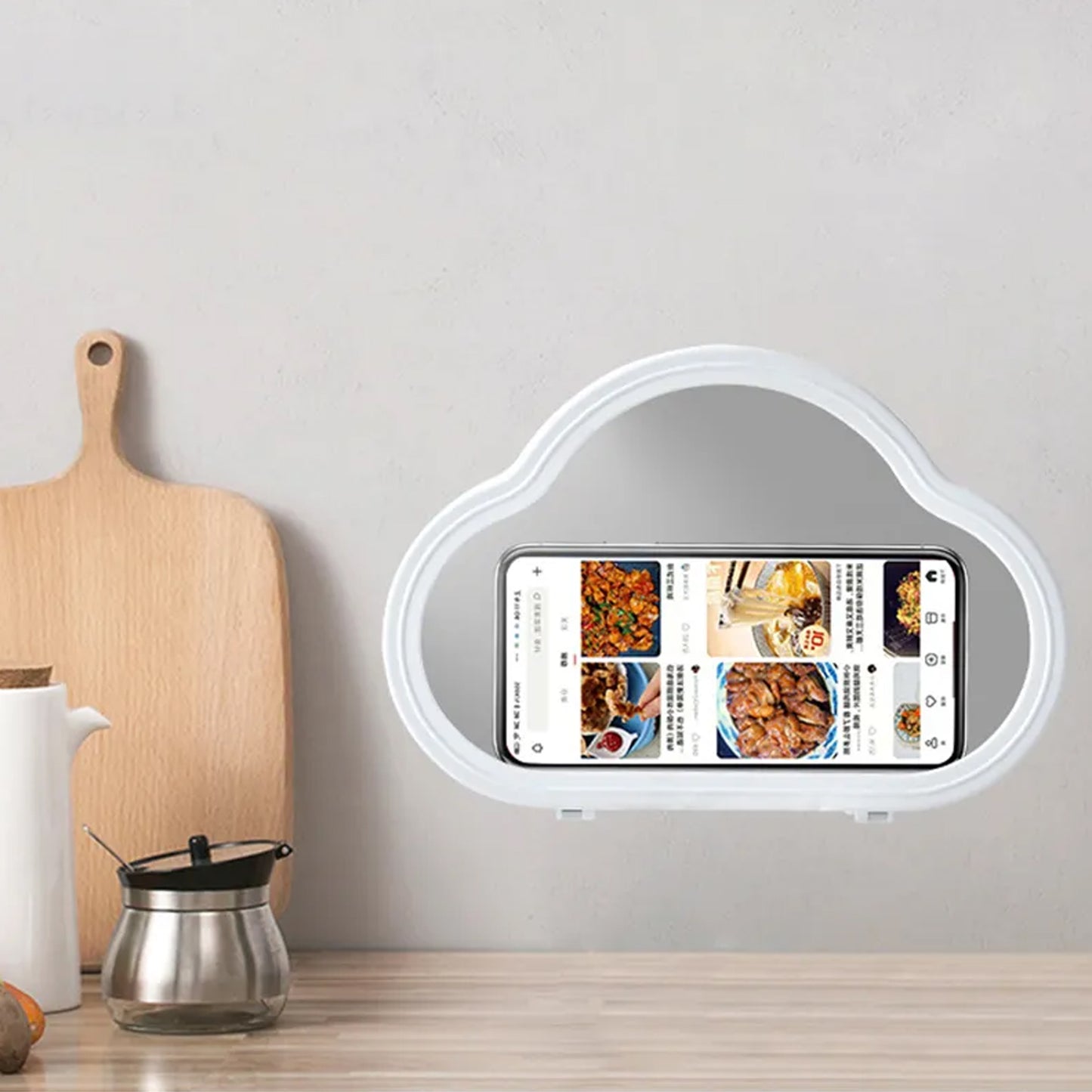 Smartphone  Mobile Stand Waterproof Case Smartphone Stand Case (1 Pc Orange) - Zidbik