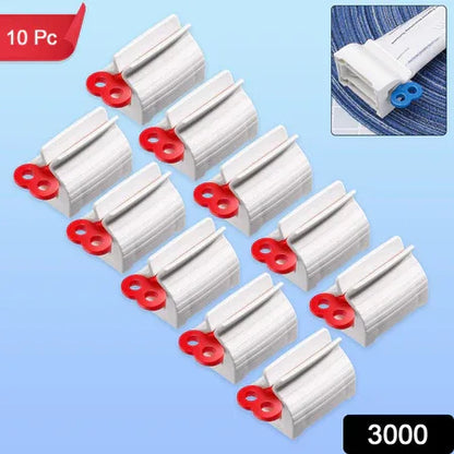 Premium Plastic Tube Squeezer Dispenser Set (10 Pc) - Zidbik