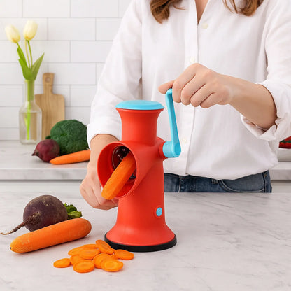 Apex 4 In 1 Signature Rotary Grater With Interchangeable Blades - Zidbik
