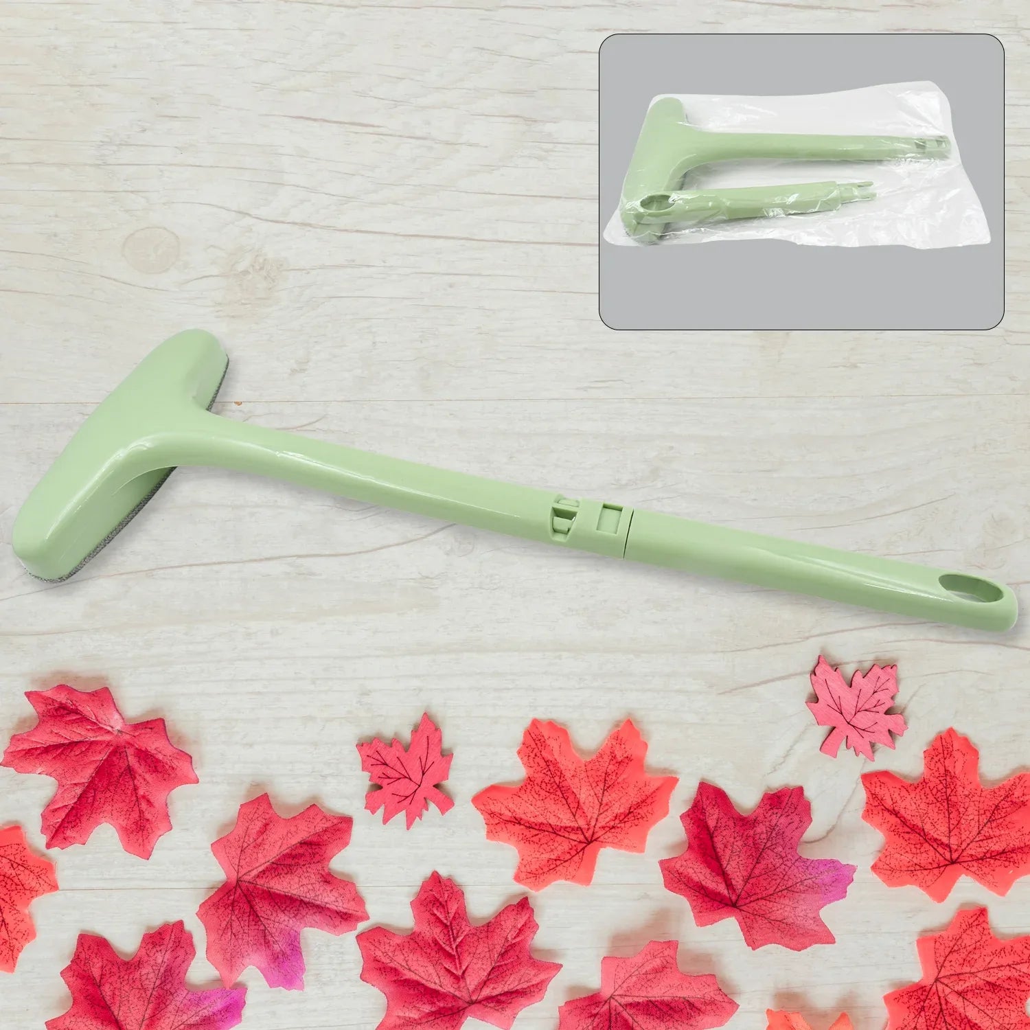 Window Screen Cleaning Brush With Extendable Handle (1 Pc) - Zidbik
