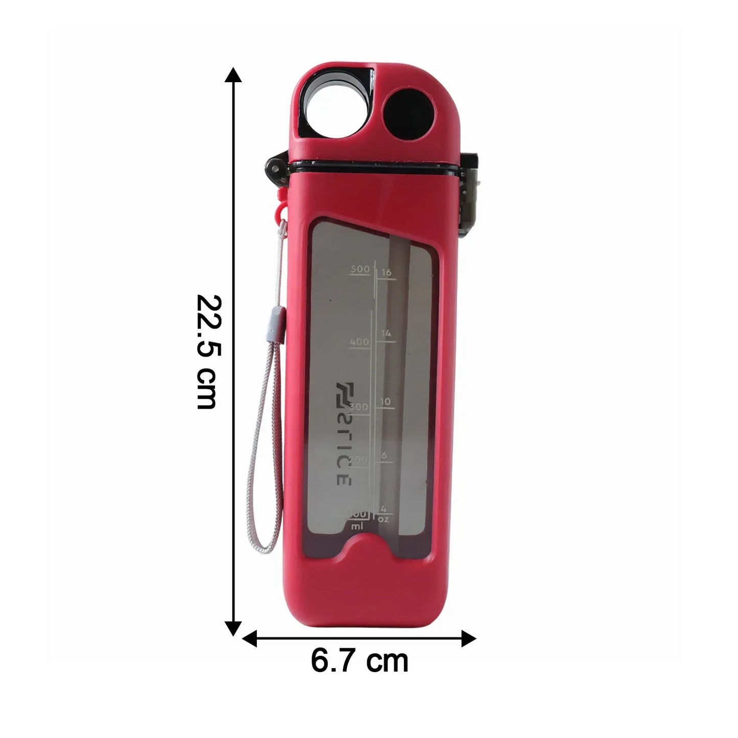 500 Ml Leakproof Portable Sports Water Bottle (1 Pc) - Zidbik